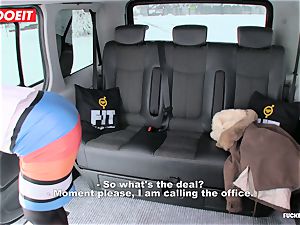 LETSDOEIT - Czech mega-bitch Tricked and ravaged By taxi Driver
